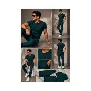 Modern Comfort Timeless Round Neck Style Shirt & Trouser | Co-Ord Set