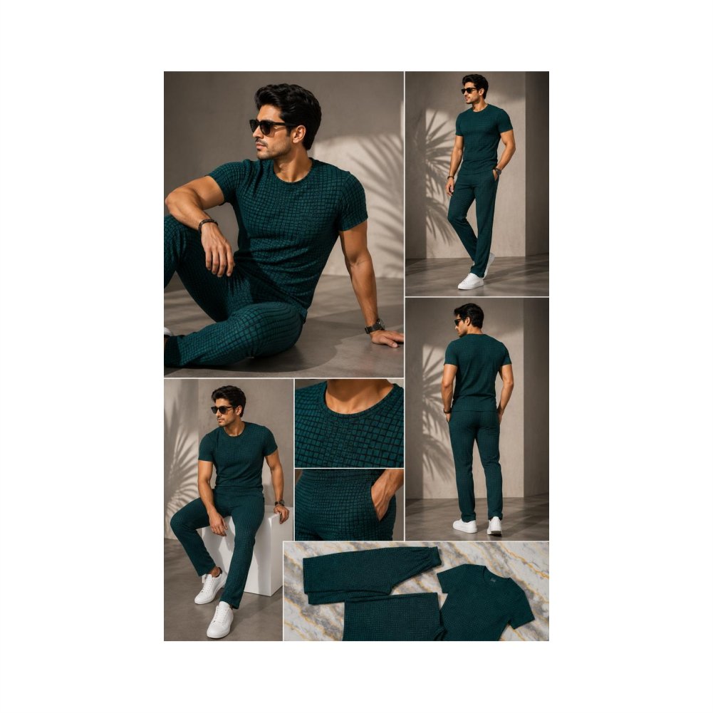 Polo & Trouser - 2nd set - 1 - Round neck